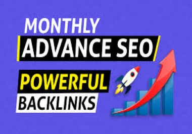 I will do monthly SEO service for 1st page ranking