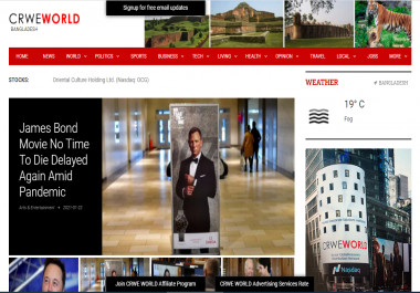 Provide high quality do-follow guest post on crweworld. com