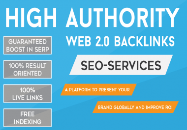 I will do 250 high powerful super web 2.0 profile backlinks