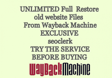 Download expired website articles and files from the Wayback Machine