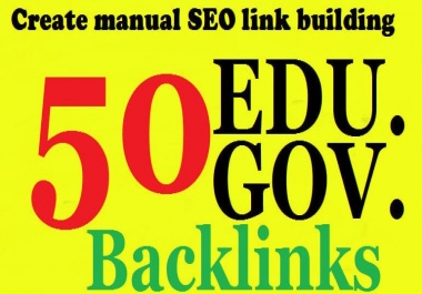 50 High DA Profile Backlinks 25 EDU-GOV With 25 USA Pr9 Backlinks