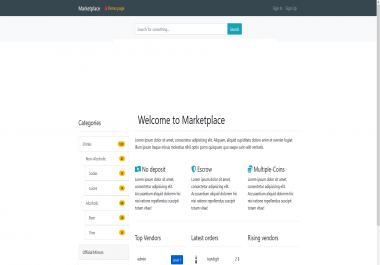 start your Tor Marketplace Script noww