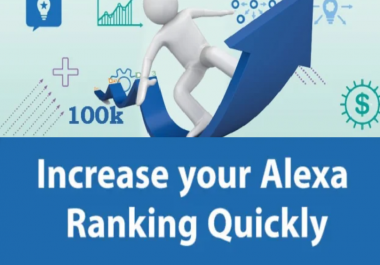 Improve Alexa Global Rank TOP 500K within a month