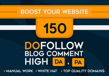 I Will Build 150 Manual Dofollow Blog Comments On Unique Domains low OBL