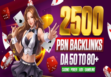 Rank Website On Google With 2500 Casino,  Gambling,  Slot,  Betting,  Judia Bola,  UFABET PBN Backlinks
