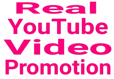 YouTube Video Viral via real user active and permanent with fastest delivery Best service