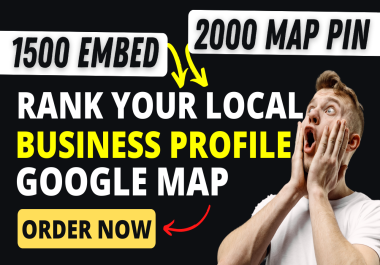 Rank Your Google Map Business Profile Google Map Embed OR Video Embed Local Business Citations