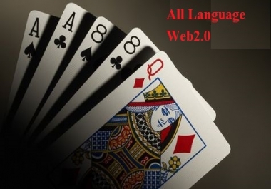 Get over 300 Web 2.0 with 100 Social BKM to improve Agen Judi Bola and co Gambling all LANGUAGE