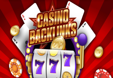 1 PREMIUM Guest Post on HIGH DA OR DR Domain Traffic 25k Plus for Casino Poker Slot Websites