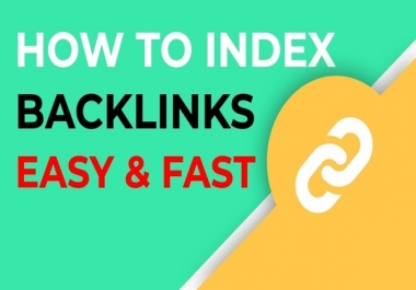 Are you looking for manual Backlink Indexing Services