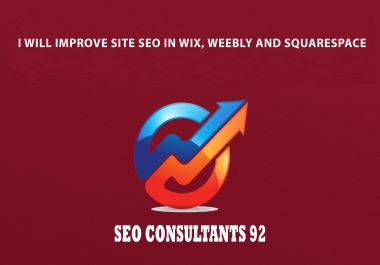 I will improve site SEO in WIX,  Weebly and Squarespace