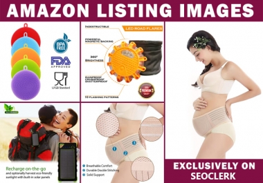 I will design professional amazon product listing images