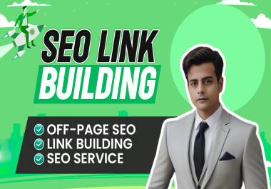 Mega off page diversified backlinks SEO service with high da link building