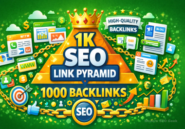 SEO Link Pyramid with High quality Backlinks
