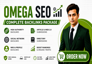 OMEGA SEO Drip Feed Link Building