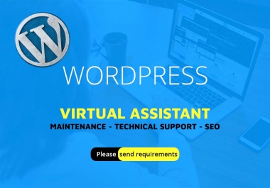 Virtual Assistant For Your Wordpress Website for 3 hours