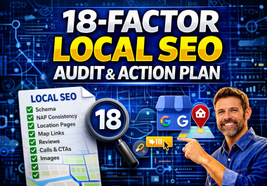I will audit 18 local SEO factors for Google Business Profile and local pages