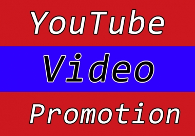 High Quality YouTube Video Promotion with Best Seo Raniking Marketing