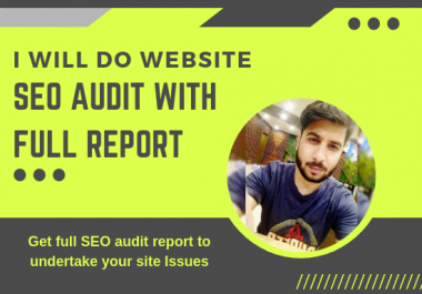 Audit your site with deep research and get full report with solutions