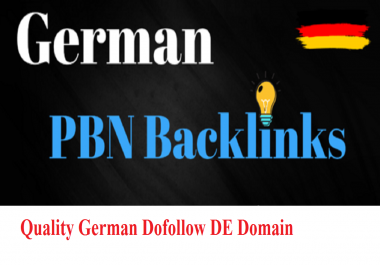 will do German DE Dofollow DA70+ backlinks,  deutsche SEO Germany forum niche