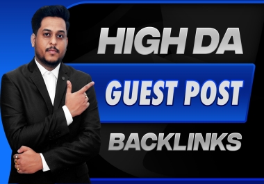 Write and publish 20 Guest Posts On Da 50+ google news sites with dofollow backlinks