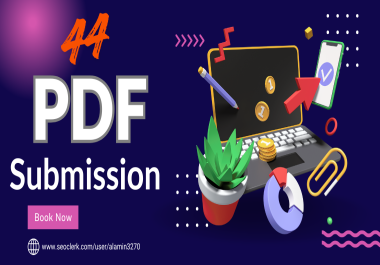 Create and Submit 44 PDF in high authority site