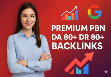 I will deliver 10 premium PBN DA 80+ DR 80+ backlinks to boost your website authority
