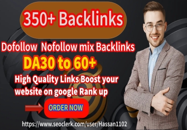 Boost your website with our best SEO Mix Backlinks Package All links have Good DA
