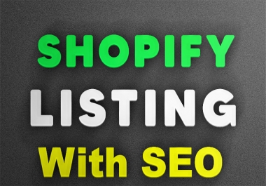 Manually Write 50 Shopify Products Descriptions,  Title,  Tags and also do Basic SEO of product