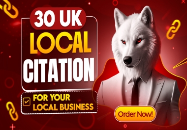 30 Local Citation For your Local Business in UK in Local Market