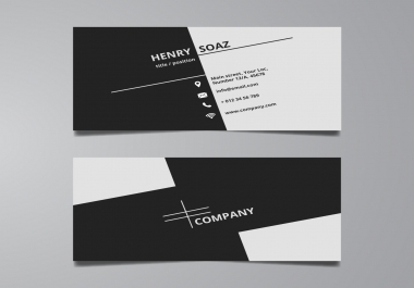 Provide Simple Professional Business Card Design in 24 hour