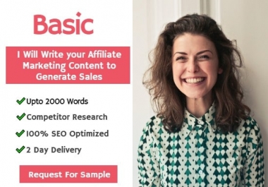 I will write SEO Content in any Niche which will rank on google