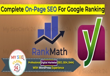 You will get on page SEO for your business website google ranking