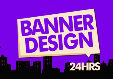 I will design high quality banner