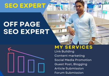 Off page SEO Services,  Off page SEO expert for your website