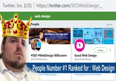 1 Web Design People Section of 50k Followers - SEOWebDesign