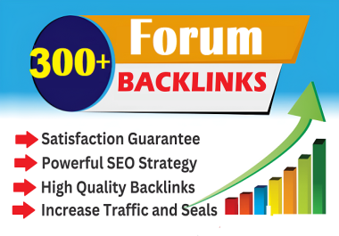 300+ High-Quality Forum Backlinks to Boost Your Website Rankings