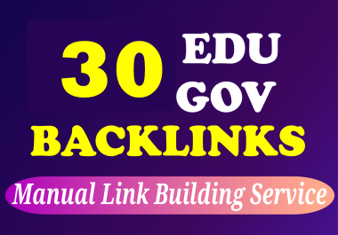 30 EDU GOV Profle and 30 DA90+ Profle - 1ST Your Google Rank