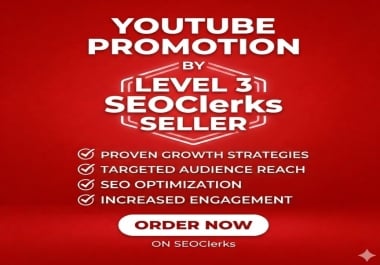 Fantastic YouTube Video Promotion for You