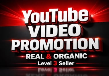 Natural YouTube video boost with Discount deal Package
