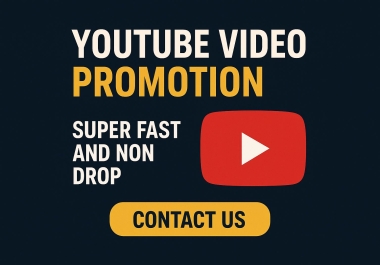 I will do Super fast YouTube video view via google ads and social media