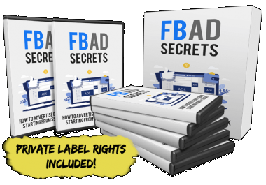 FaceBook Ads Secrets with private label right