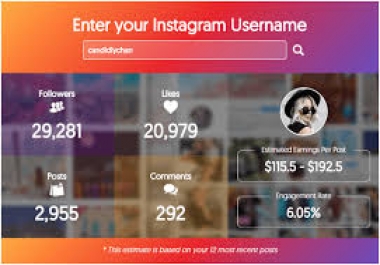 will find IG profile research to boost your brand