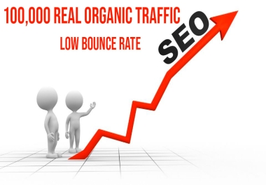 100,000 Real Organic Traffic On Your Website Or Blog