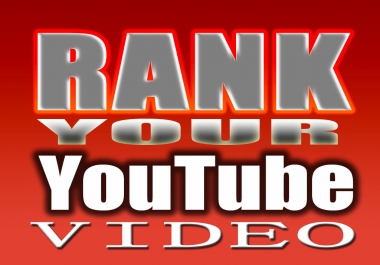 Organic YouTube Video Promotion and SEO Backlinks for video ranking