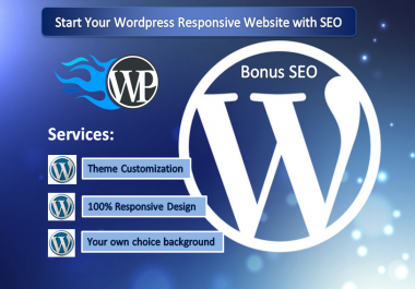 Start Your Wordpress Responsive Website with SEO