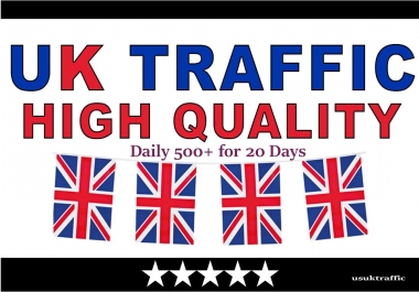 10000 UK TARGETED REAL Web Traffic to your web or blog site