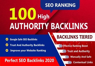 DA 50 Plus,  Manually Create 100 Mix High Authority SEO Backlinks