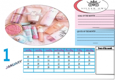 Modern 2020 CALENDAR personnel or for your business