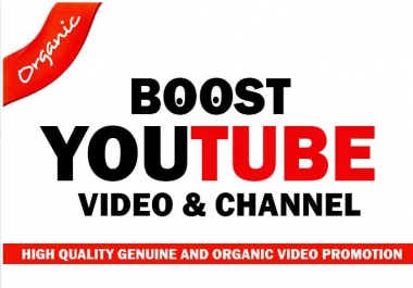 GREAT YouTube Video Promotion and marketing